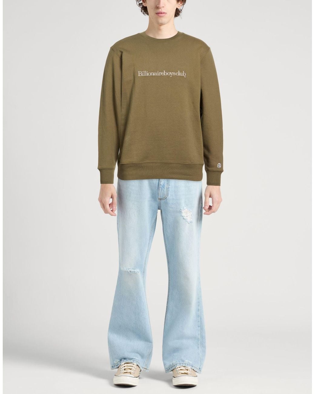 BBCICECREAM Green Sweatshirts for men