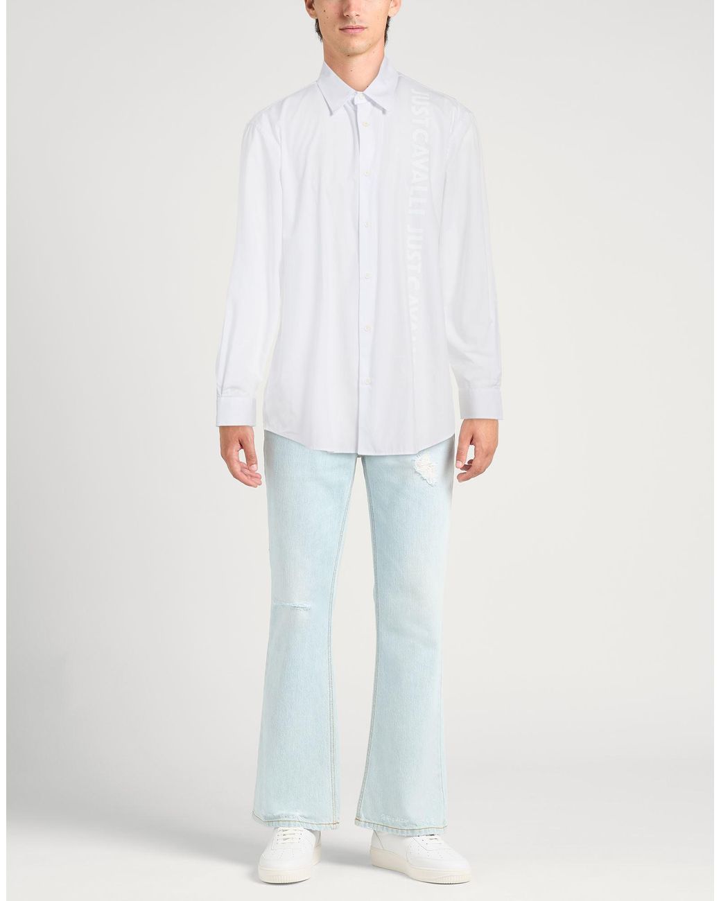 Just Cavalli White Shirt for men