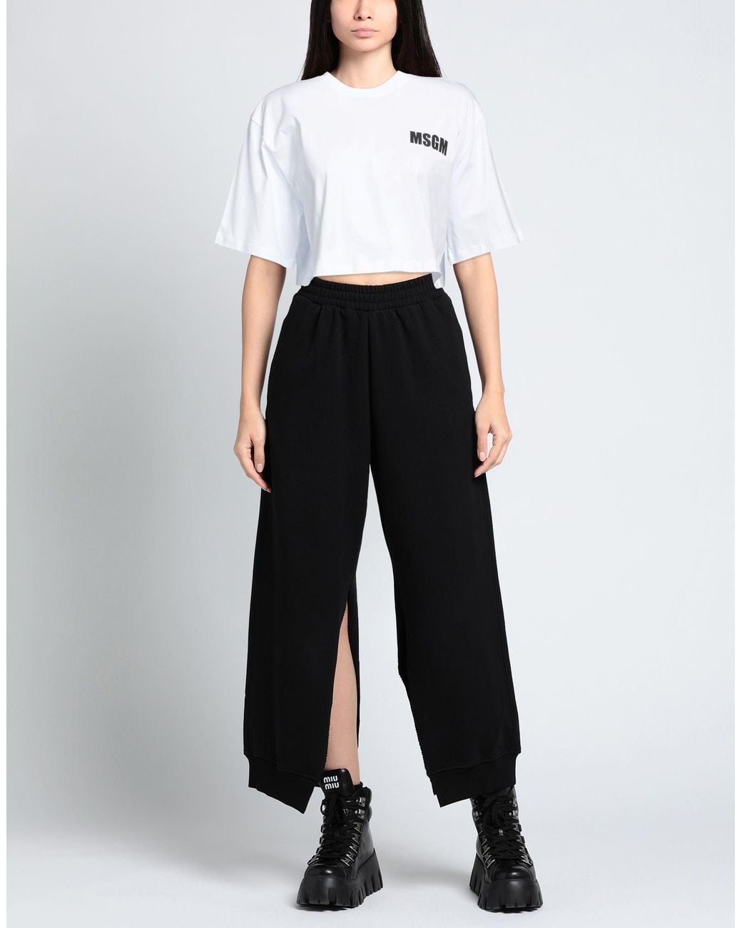 MSGM White T-shirt