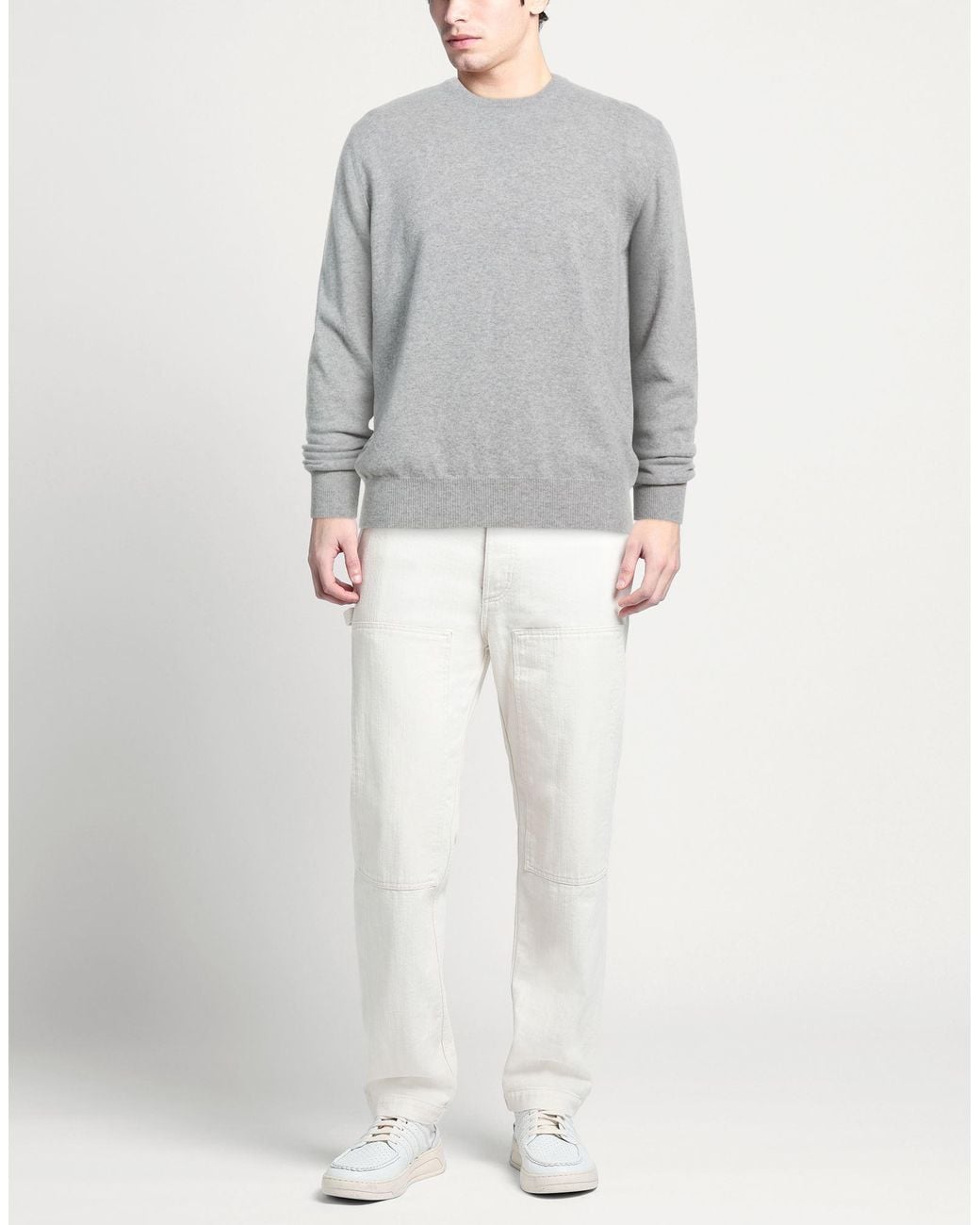 Pullover Luigi Borrelli Napoli de hombre de color Gray
