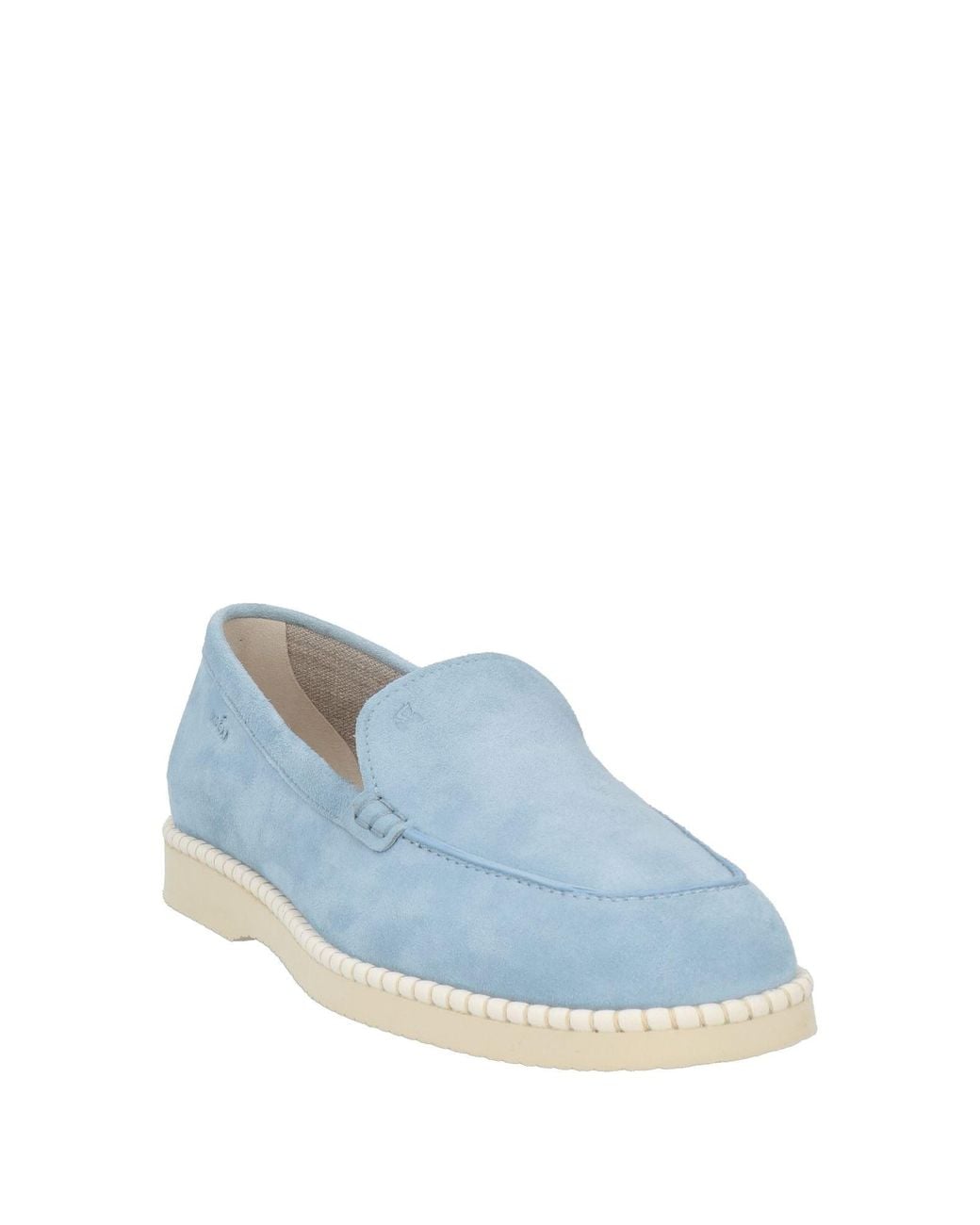 Hogan Blue H642 Suede Loafers