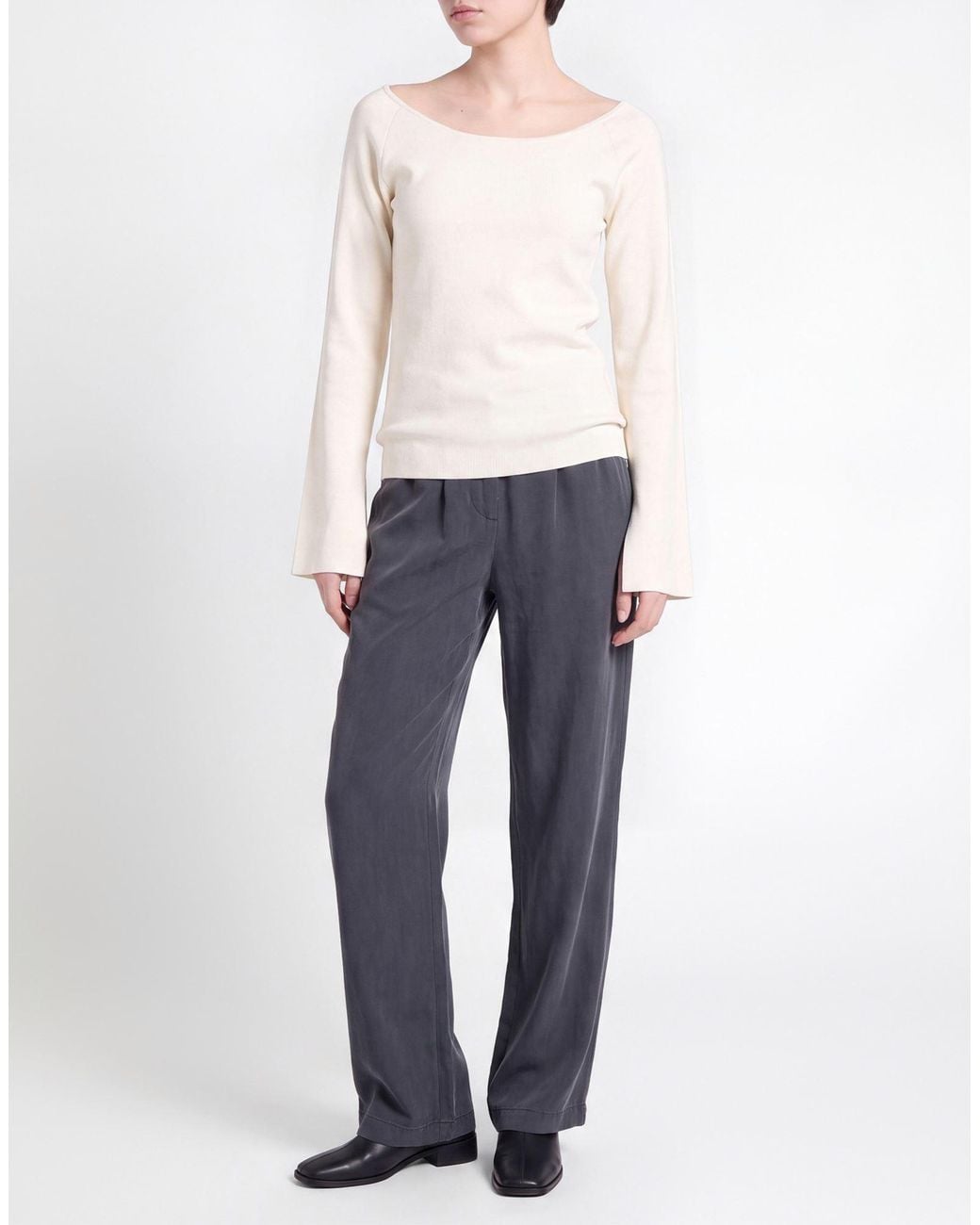 Gentry Portofino White Sweaters
