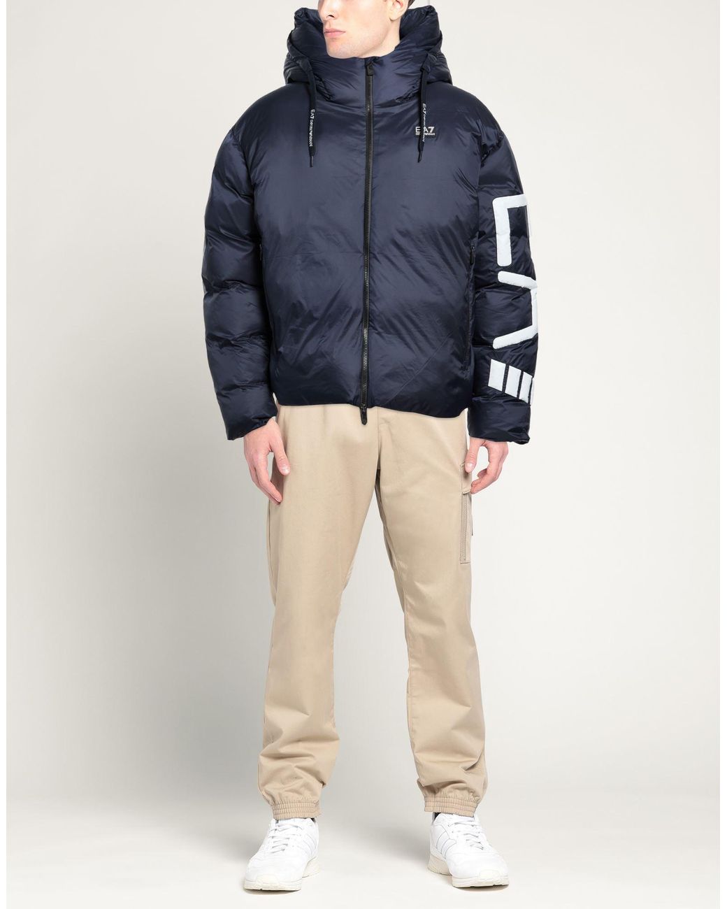EA7 Blue Puffers for men