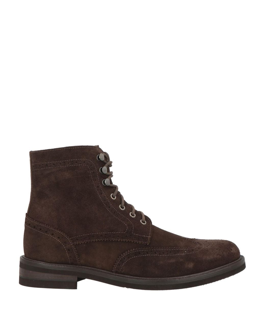 Barba Napoli Brown Ankle Boots for men