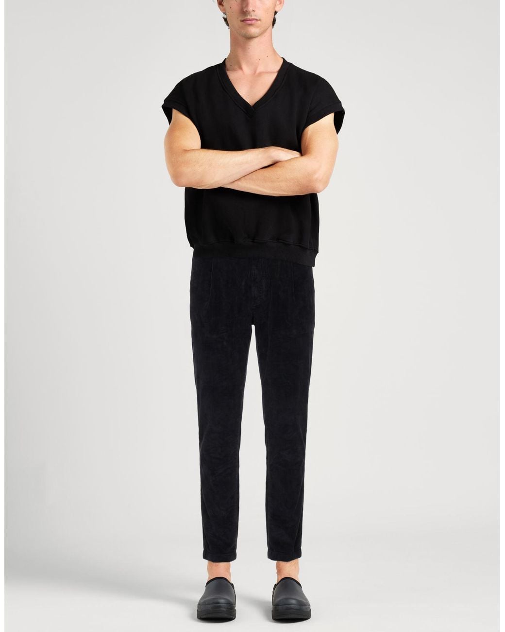 Closed Blue Pants Cotton, Elastane for men
