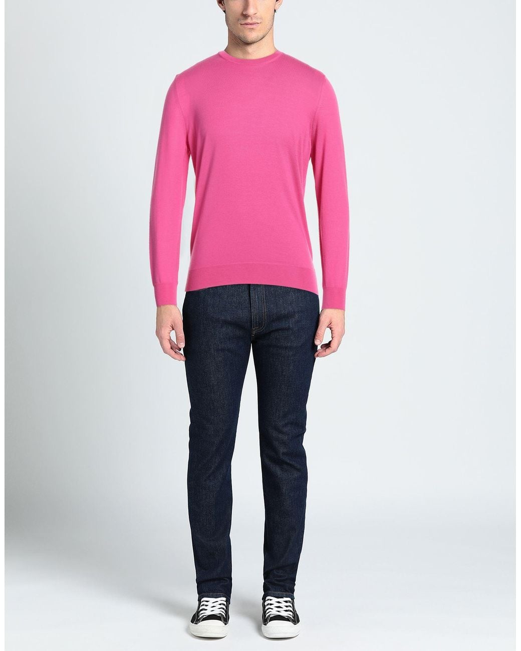 Drumohr Pink Jumper for men
