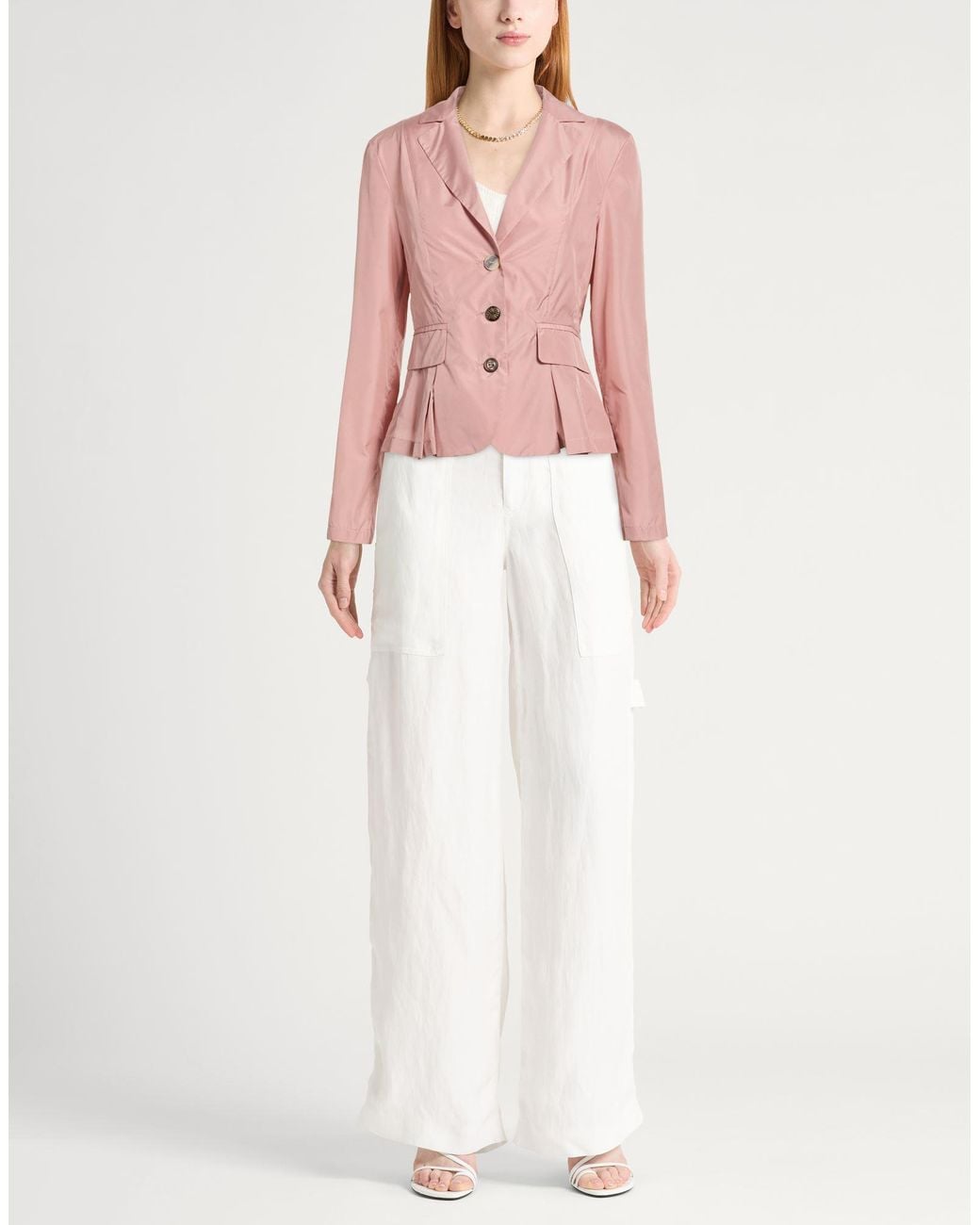 Maliparmi Pink Blazer Polyester