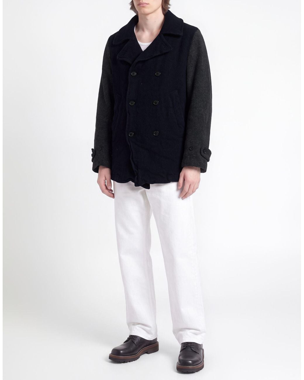 Comme des Garçons Blue Coat Wool, Nylon for men