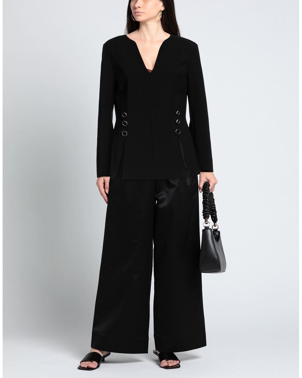 Top SIMONA CORSELLINI de color Black