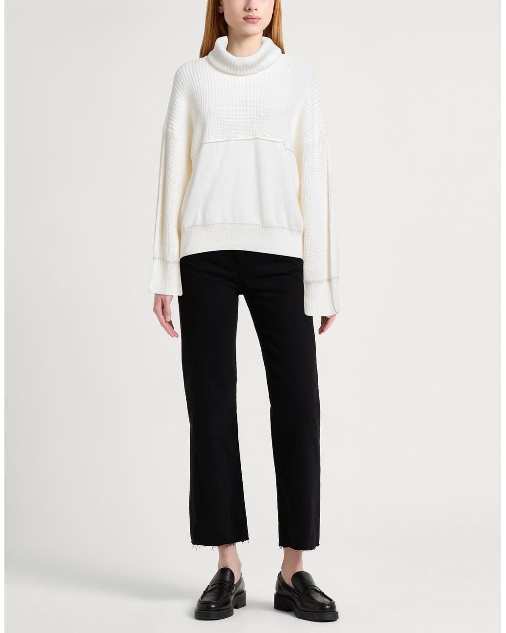 Pinko White Turtleneck