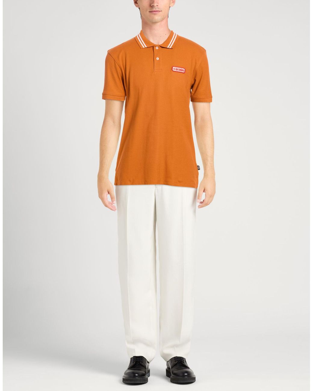 Ice Iceberg Orange Polo Shirt Cotton for men