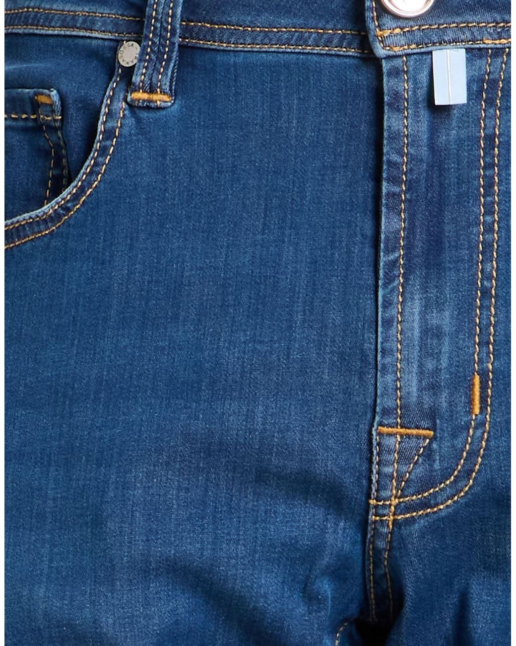 Tramarossa Blue Jeans Cotton, Elastomultiester, Elastane for men