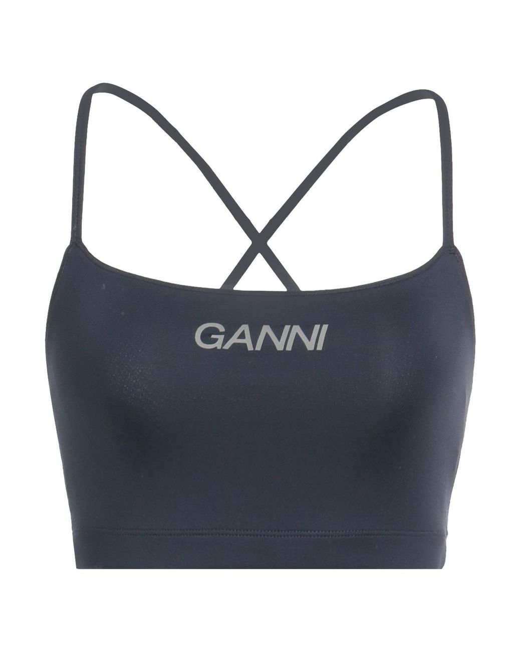 Ganni Blue Top