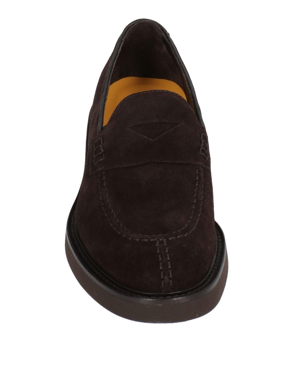 Doucal's Brown Dark Loafers Leather for men