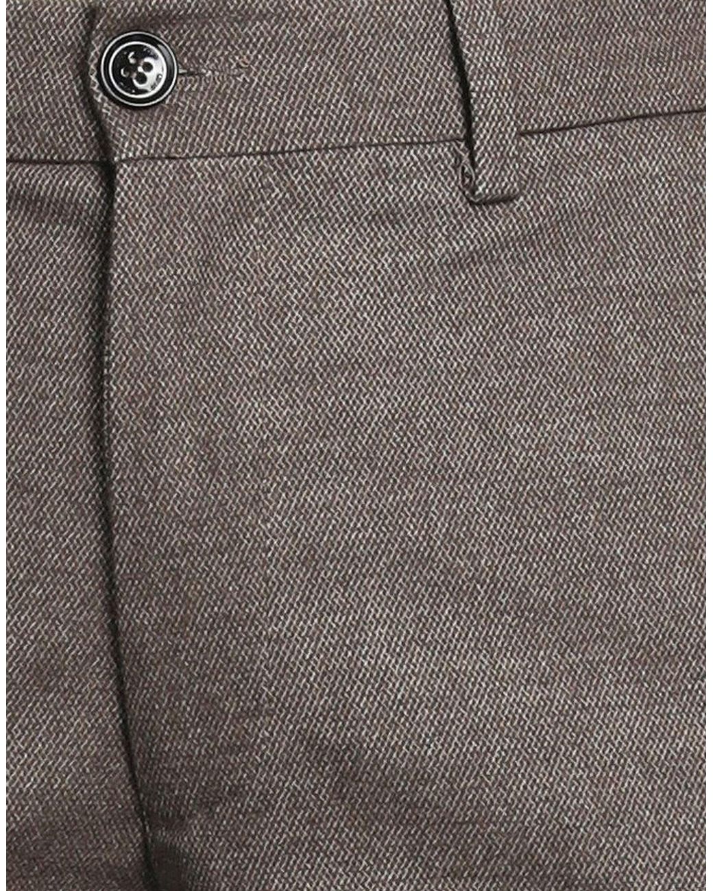 Liu Jo Gray Dark Pants Cotton, Polyester, Viscose, Elastane for men