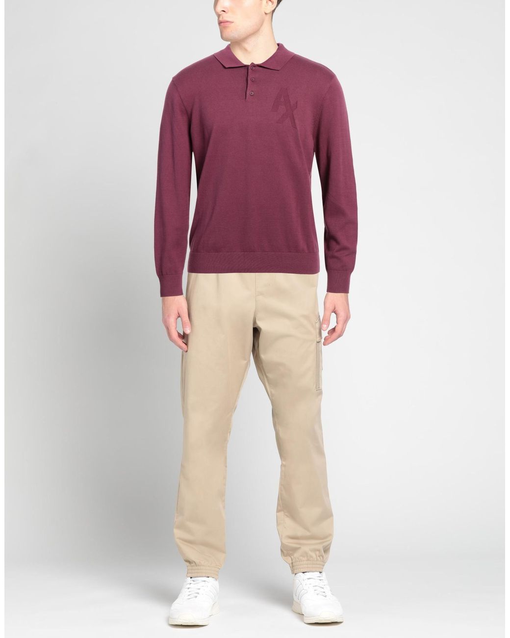 Pullover ARMANI EXCHANGE de hombre de color Purple