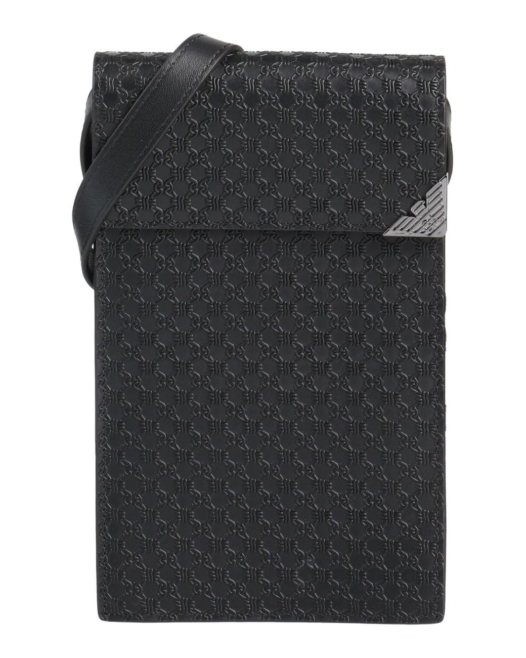 Emporio Armani Black Cross-Body Bag for men