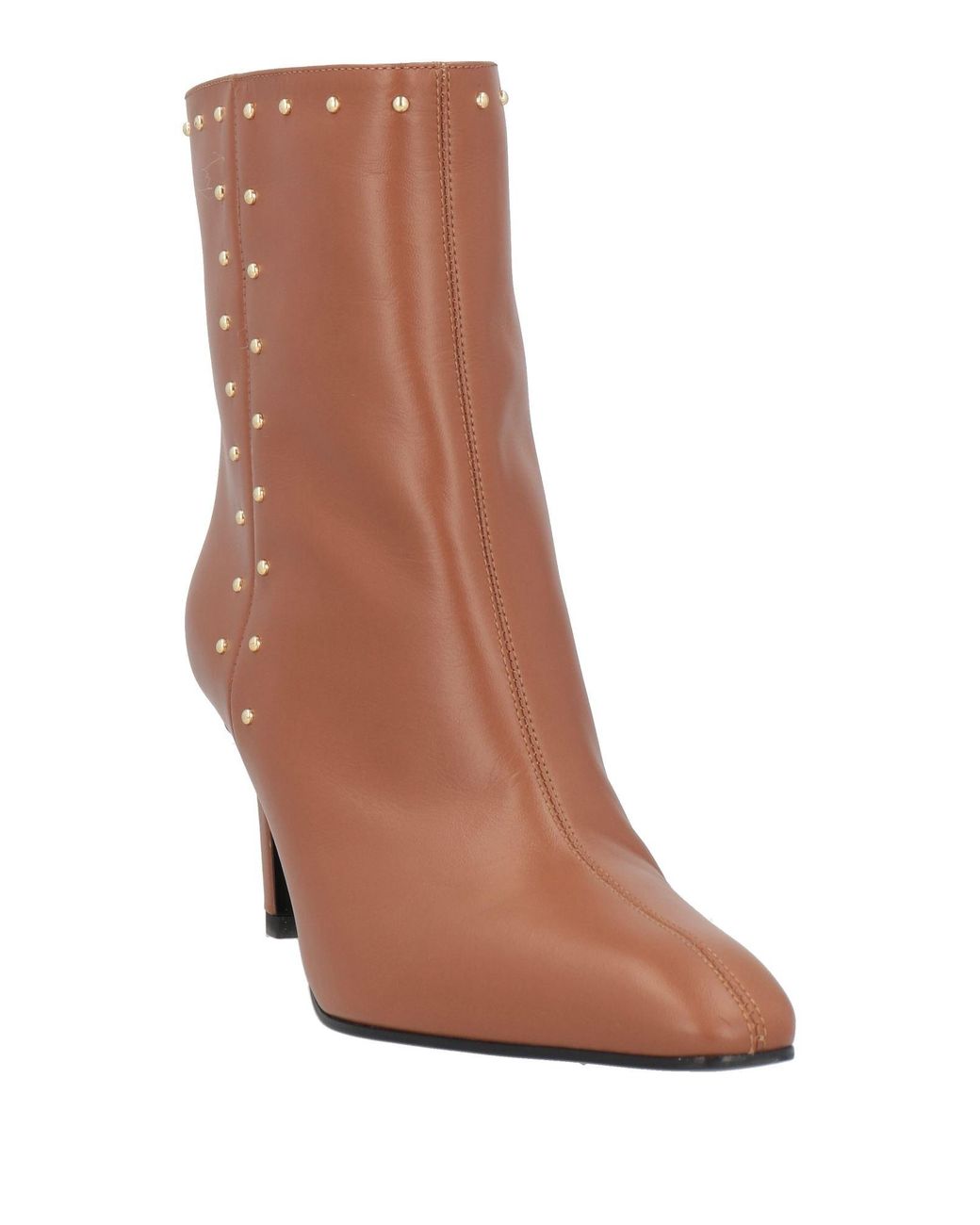 Lella Baldi Brown Ankle Boots Leather
