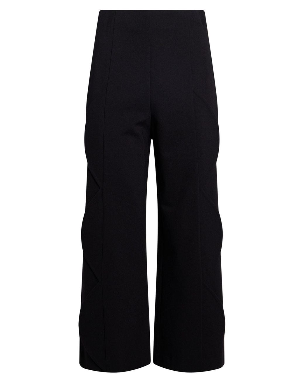 MEIMEIJ Black Pants Viscose, Polyamide, Elastane