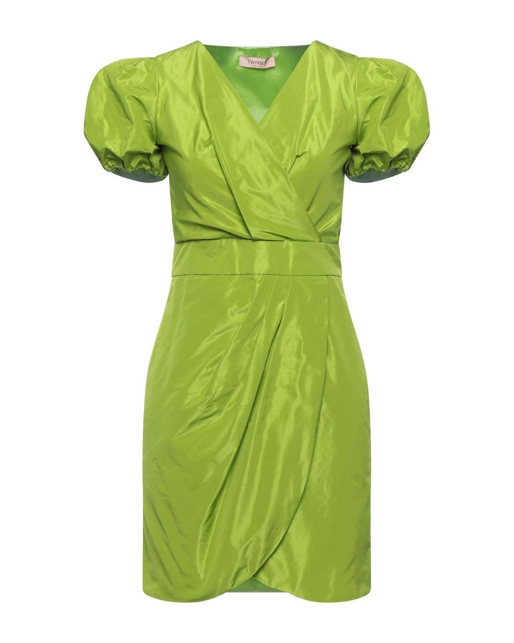 Twinset Green Mini Dress Polyester