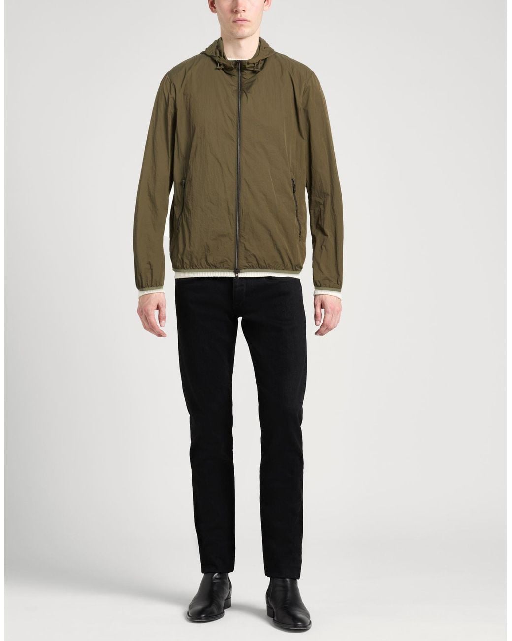 Herno Green Jackets for men