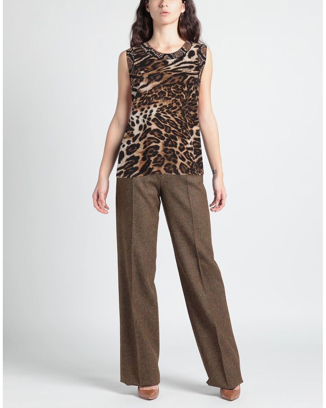 Boutique Moschino Brown Top