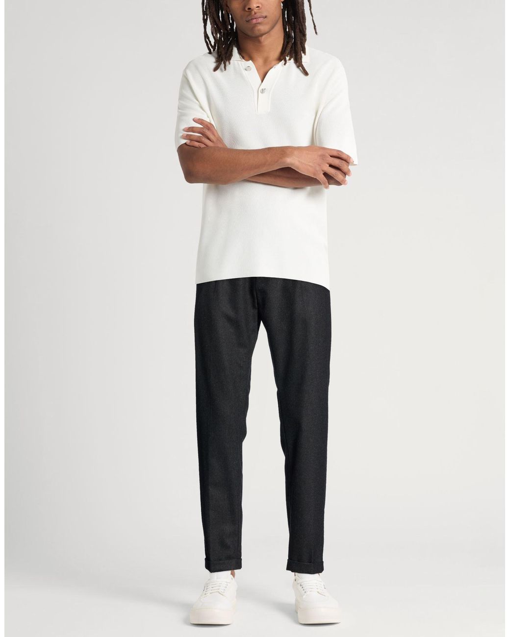 Roda Black Pants for men