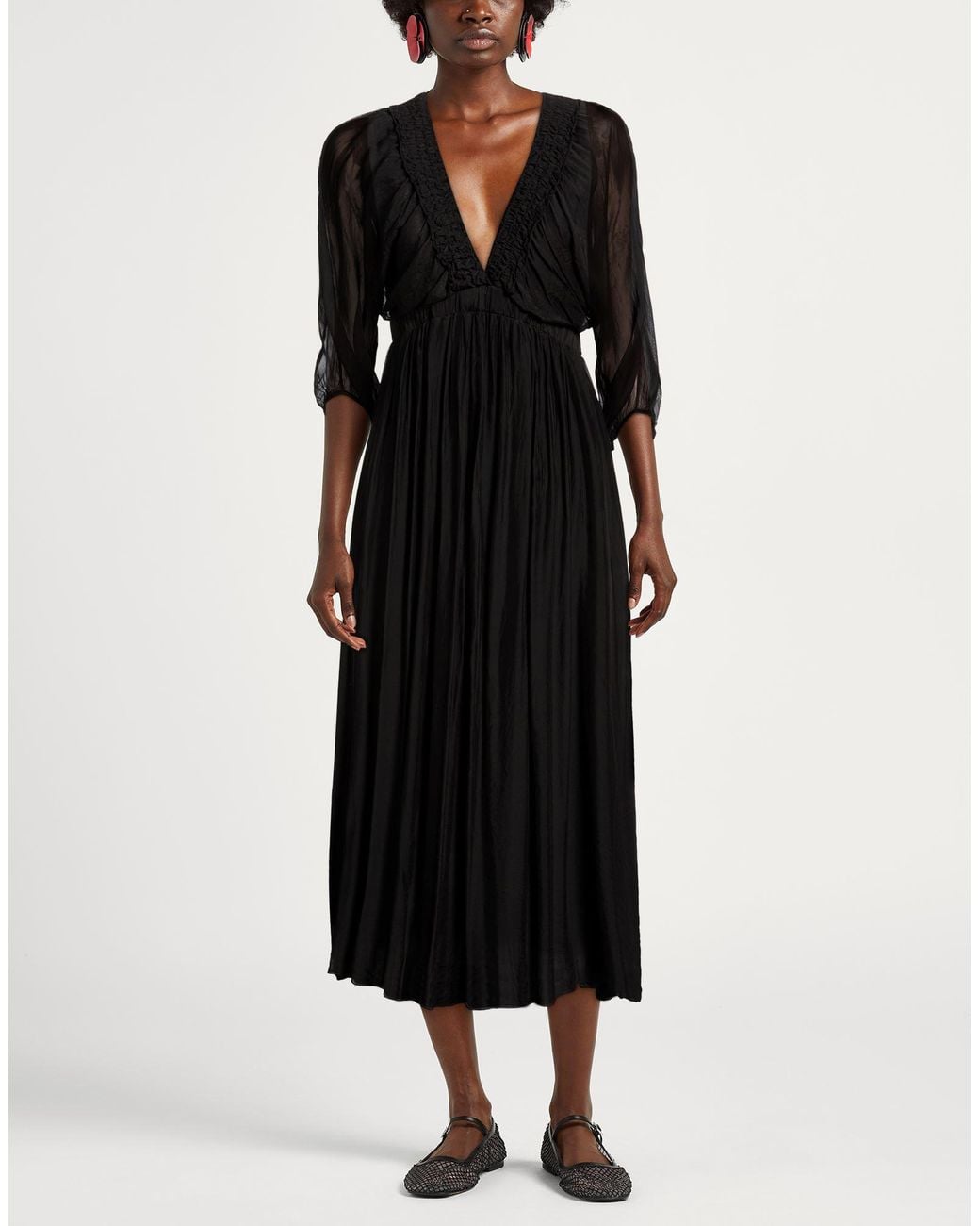 Kaos Black Midi Dresses