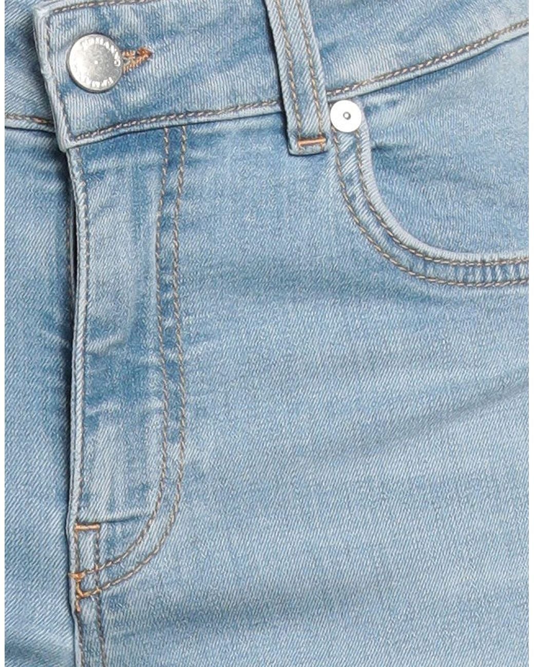 ERMANNO FIRENZE Blue Jeans Cotton, Elastane