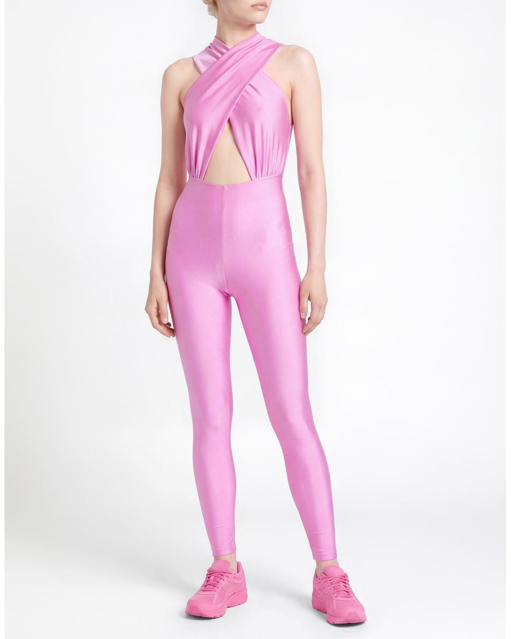 ANDAMANE Pink Jumpsuit Polyamide, Elastane