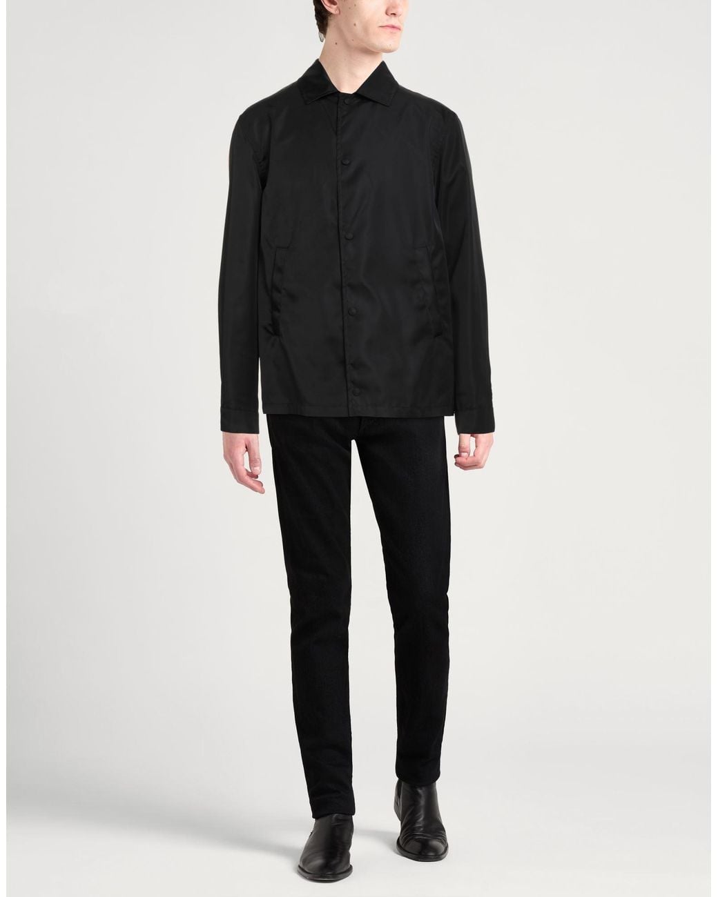 Givenchy Black Shirt Polyamide for men