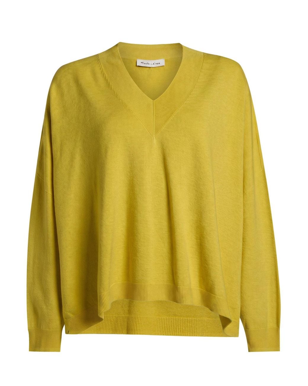 Manila Grace Yellow Sweater Viscose, Polyester, Polyamide