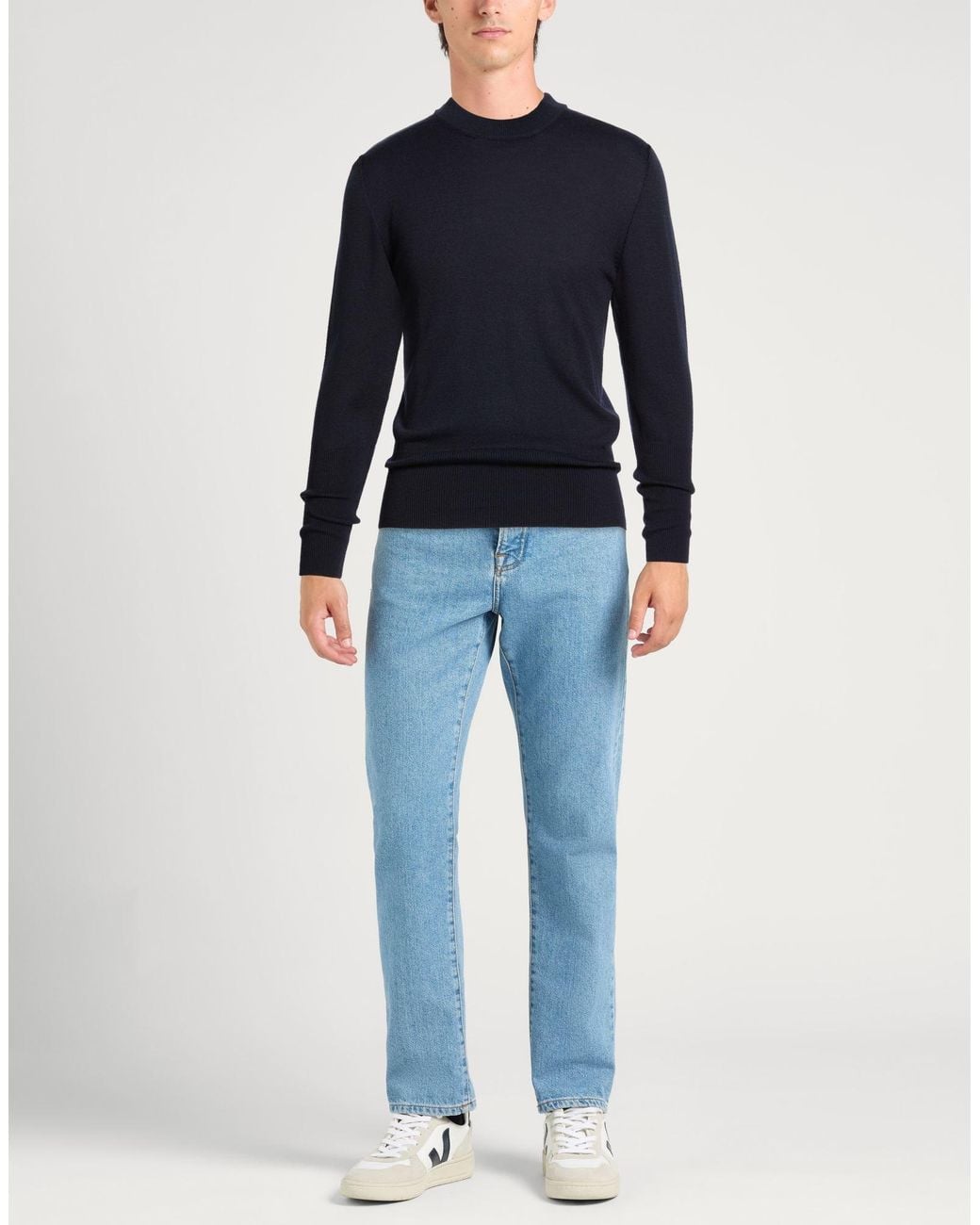 Bellwood Blue Midnight Sweater Merino Wool, Acrylic for men