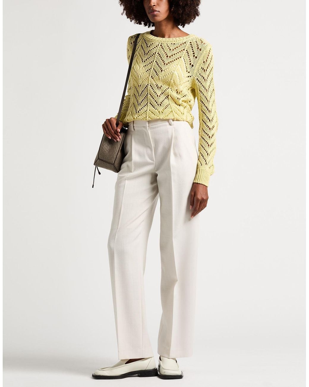Brunello Cucinelli White Pants