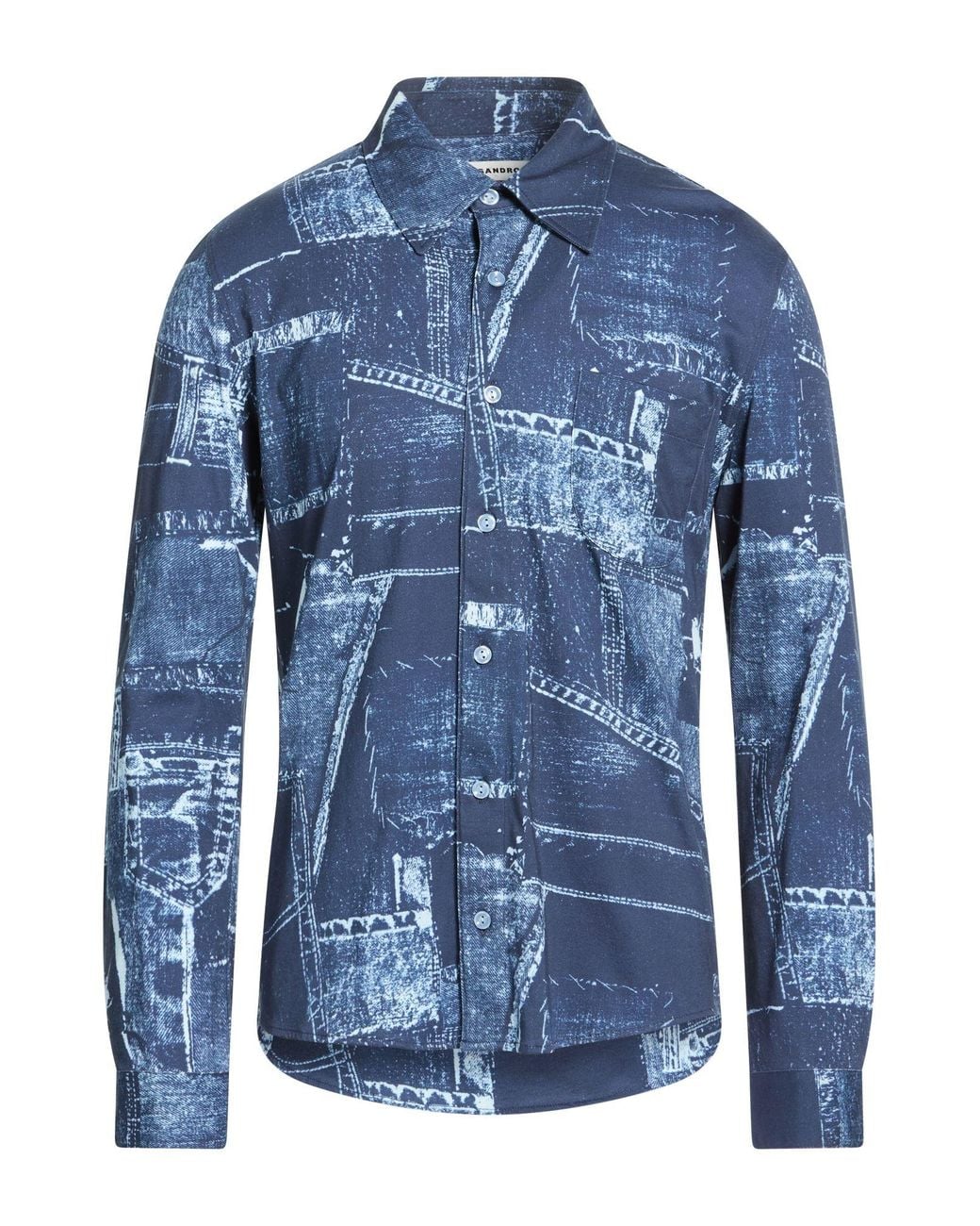 Sandro Blue Shirt for men