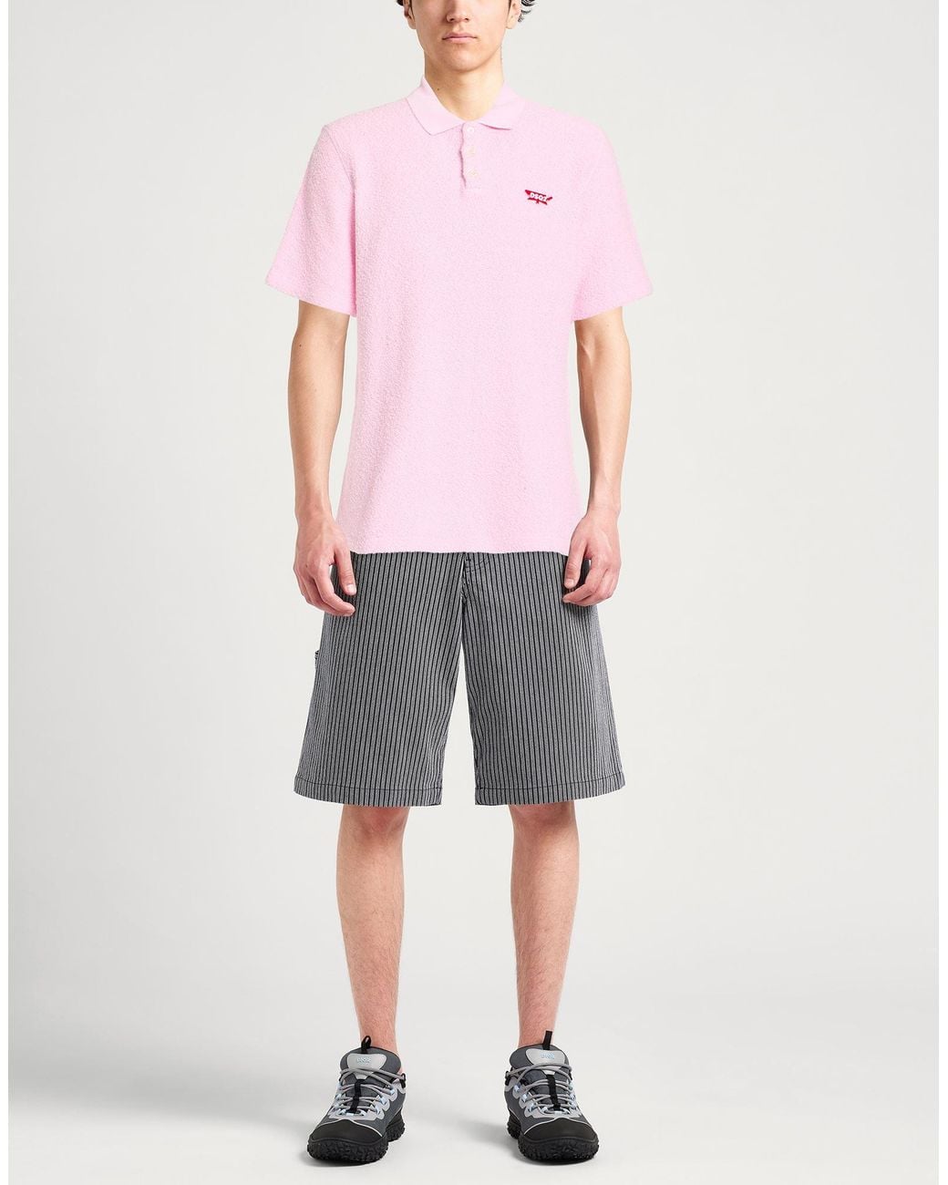 DSquared² Pink Polo Shirt Cotton for men