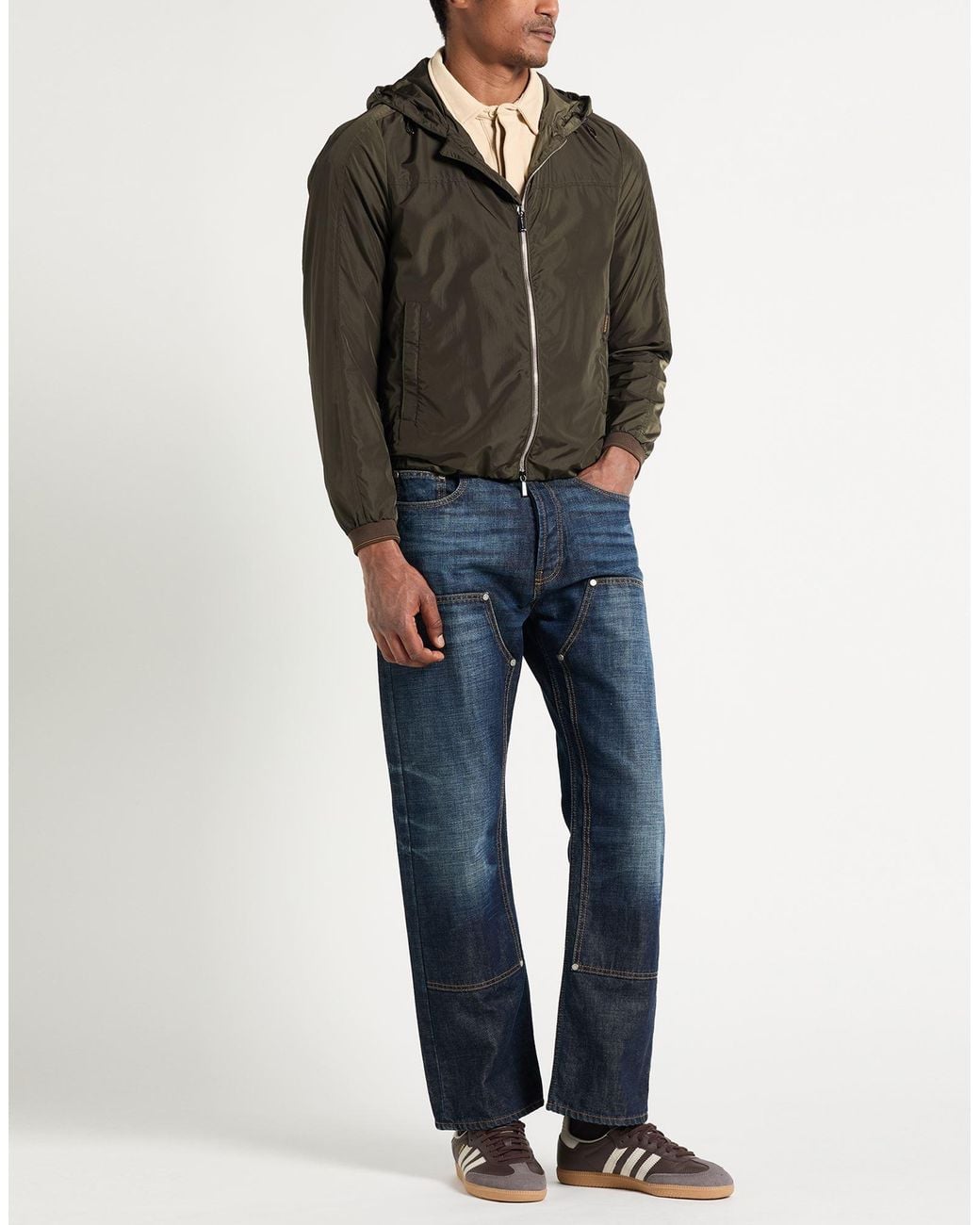 Moorer Gray Jacket for men