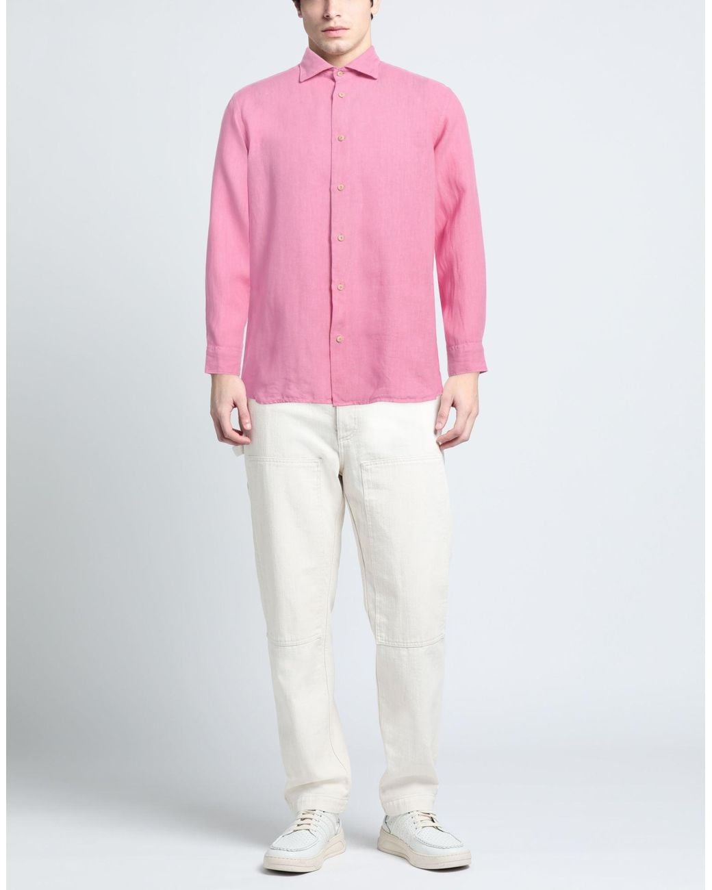 Drumohr Hemd in Pink für Herren