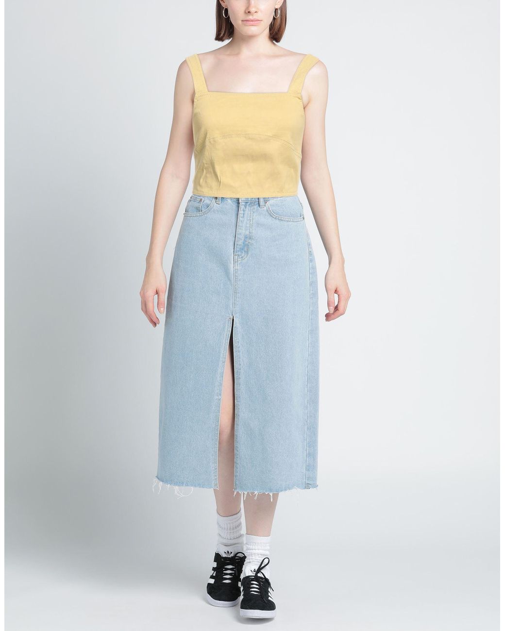Top Pinko en coloris Yellow