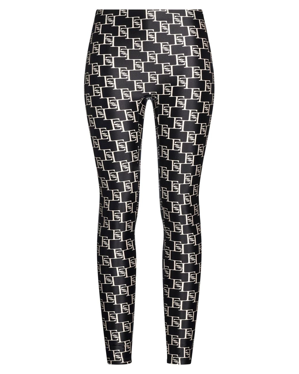 Elisabetta Franchi Black Leggings
