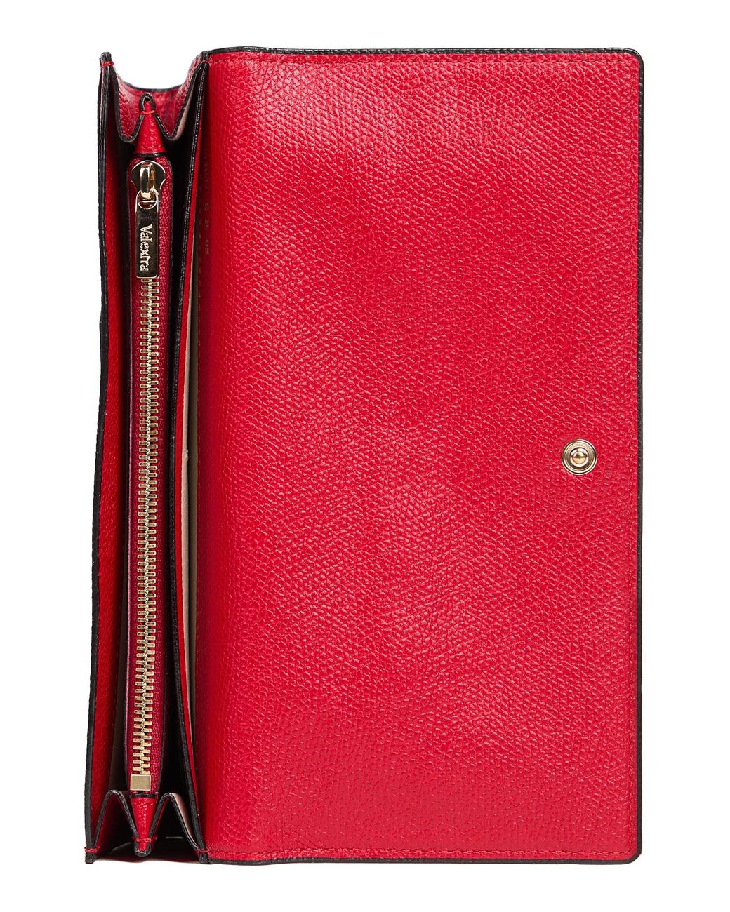 Valextra Red Wallet