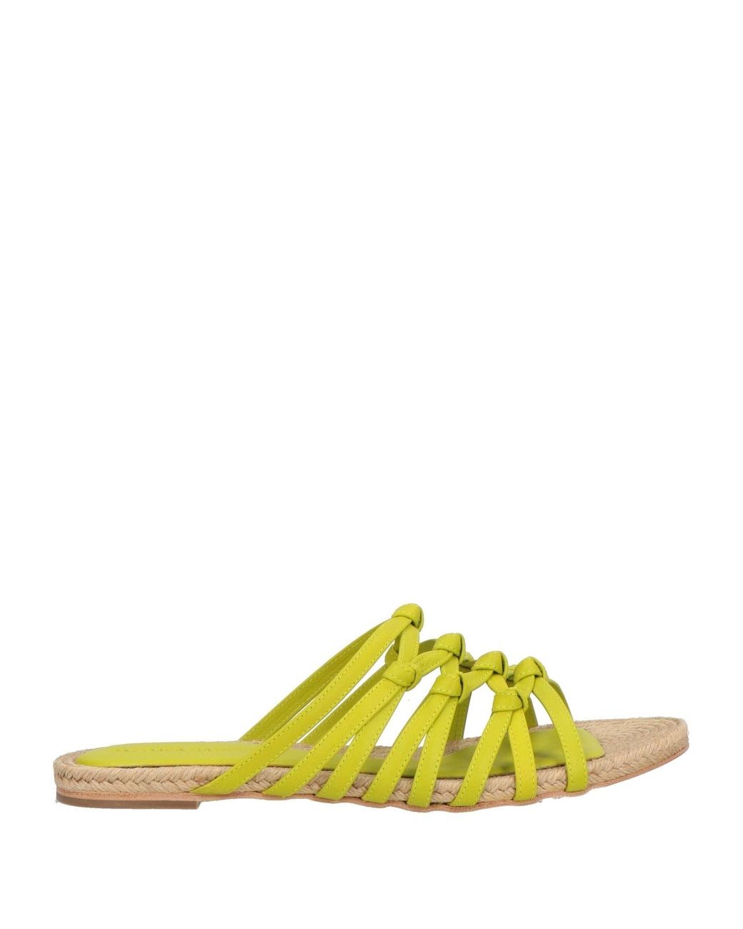 Paloma Barceló Yellow Espadrilles