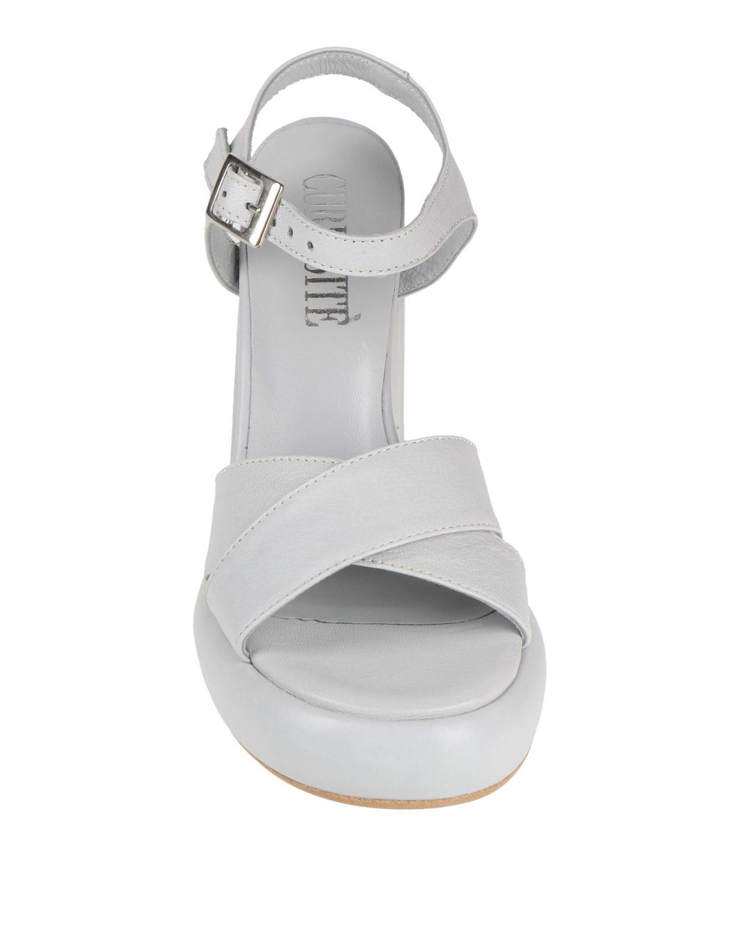 CURIOSITÉ White Sandals Leather