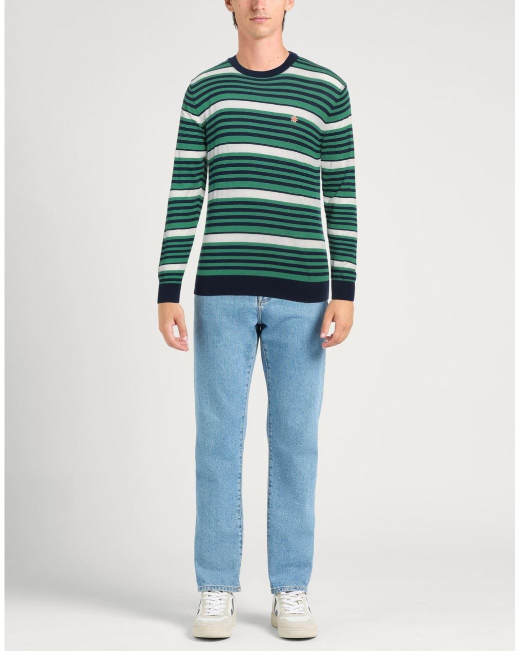 Pullover di Manuel Ritz in Green da Uomo