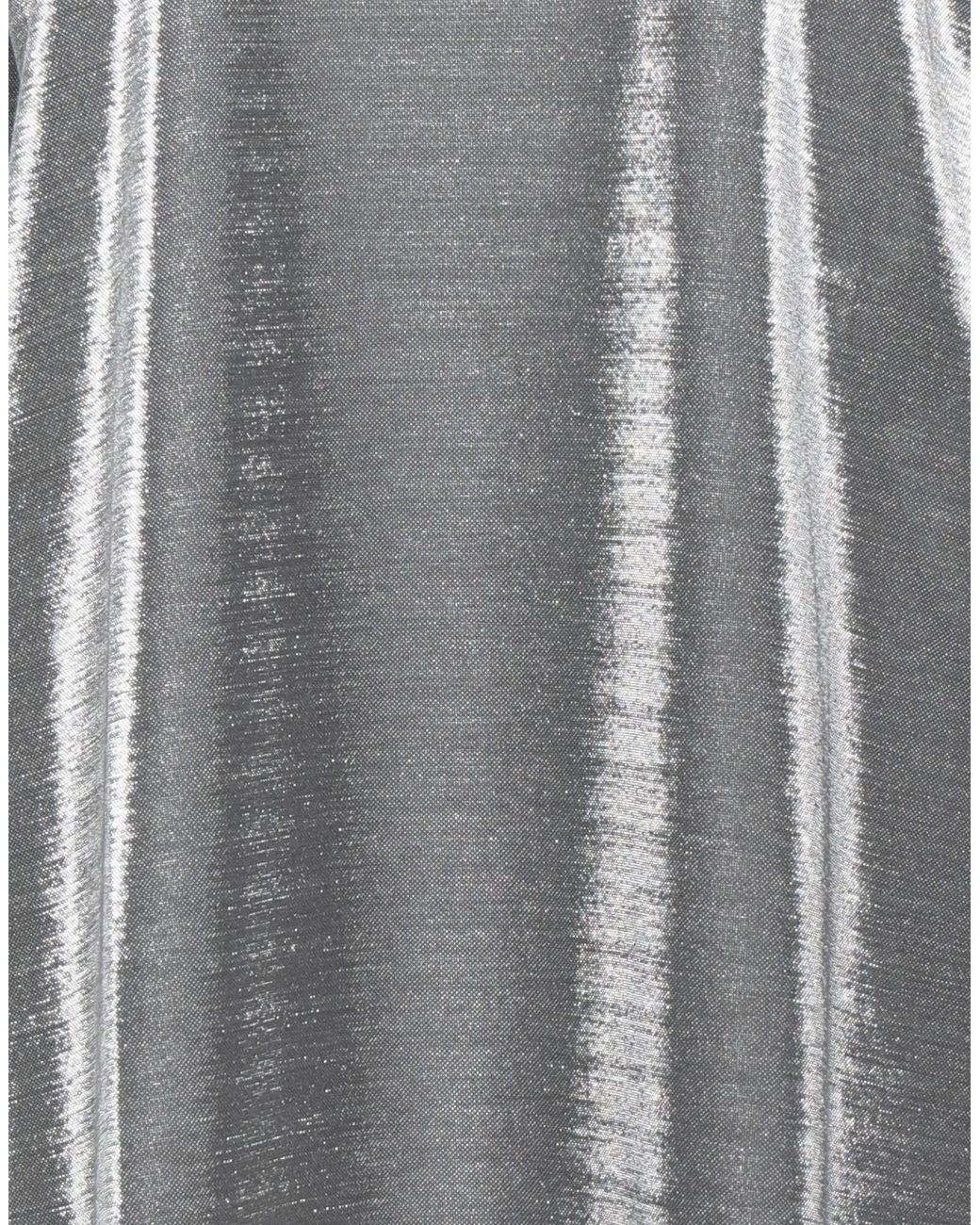 D.exterior Gray Top Cotton, Polyester