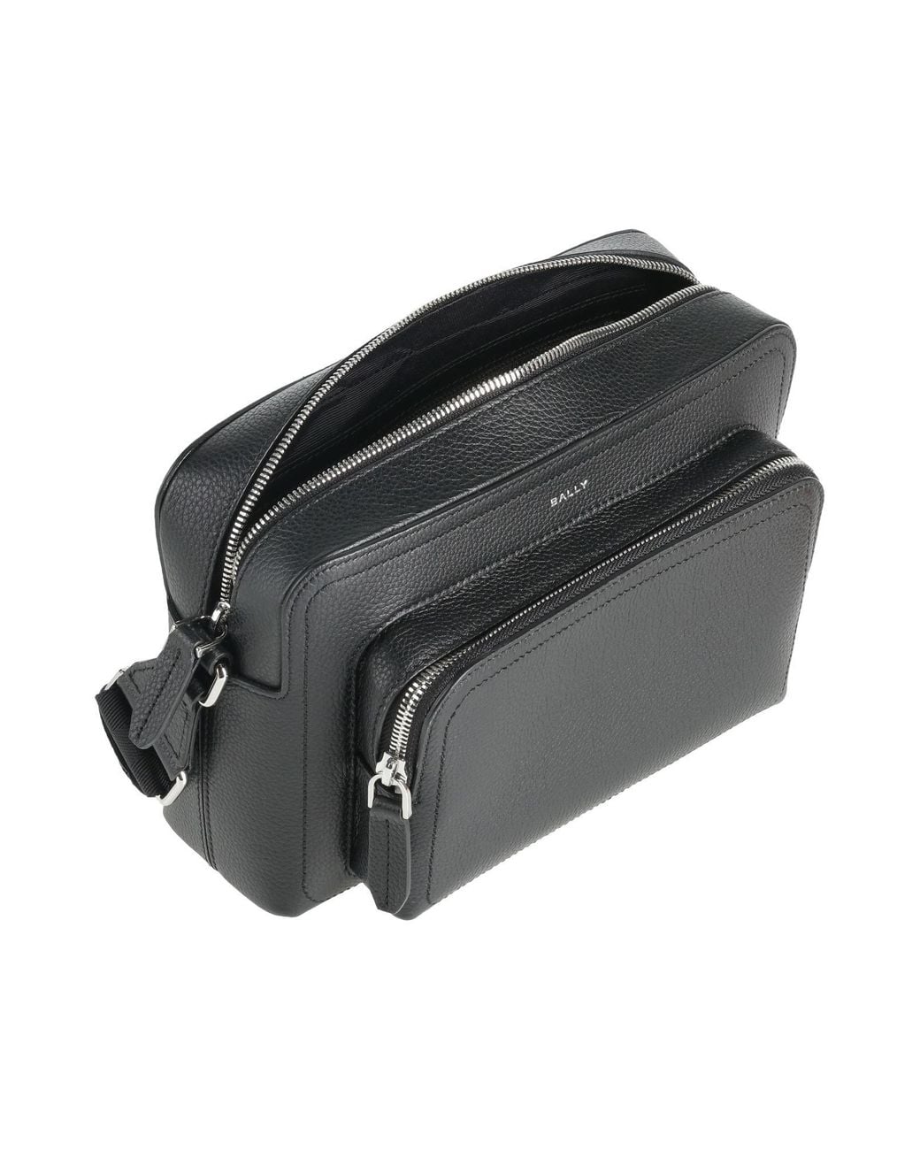 Bally Black Cross-Body Bag Leather for men