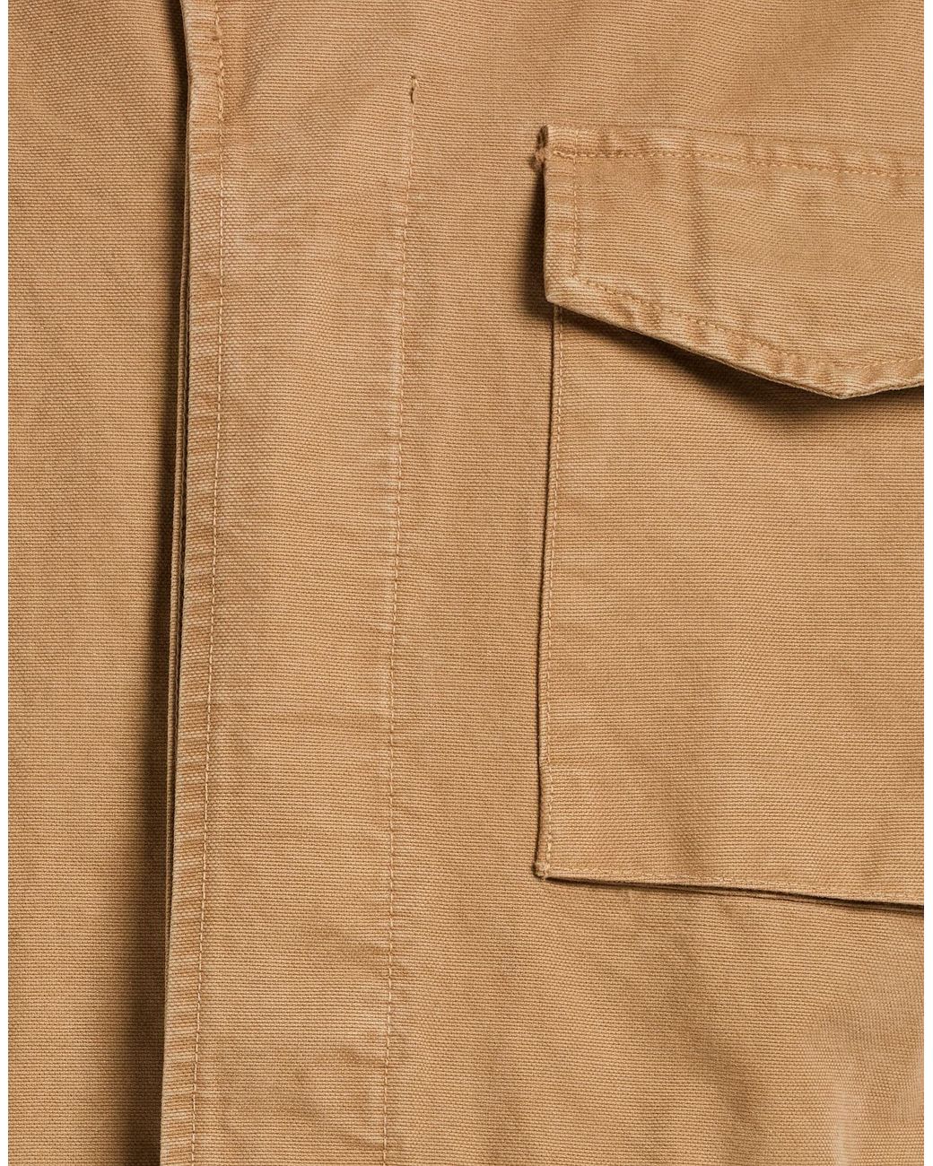 Nili Lotan Brown Jacket Cotton, Elastane for men