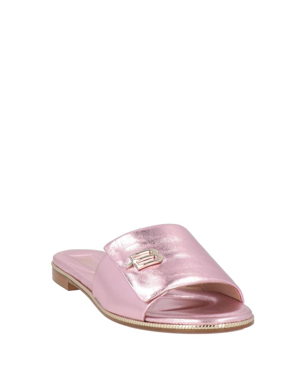 Baldinini Pink Sandals Leather
