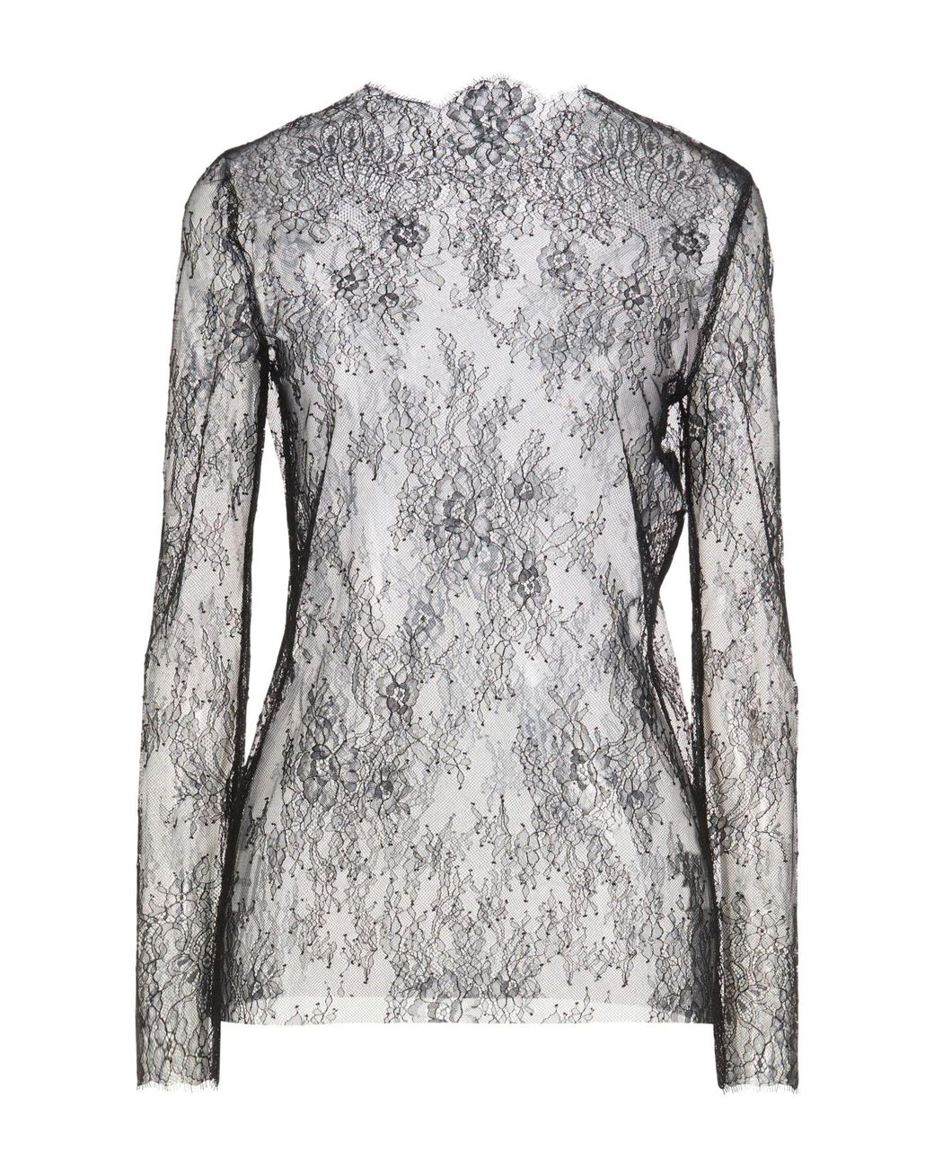 Alberta Ferretti Gray Top Polyamide