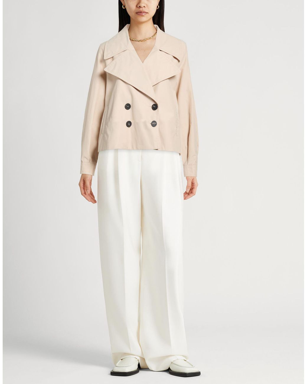 Peserico Natural Jacket Cotton, Polyamide